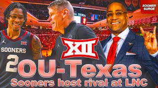 OU Basketball 11 Oklahoma Sooners to host rival Texas Longhorns at LNC [upl. by Ericka639]