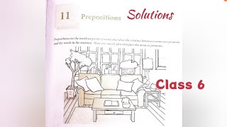 Chapter 11 Prepositions  Class 6 ICSE English Grammar  Comprehensive Solutions [upl. by Tserrof]