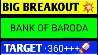 BANK OF BARODA SHARE LATEST NEWSBANK OF BARODA SHARE ANALYSISBANK OF BARODA SHARE result [upl. by Eldwen493]