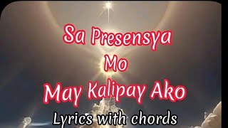 Sa Presensya Mo May Kalipay Ako Chords and Lyrics with Marvs Praising [upl. by Recha]