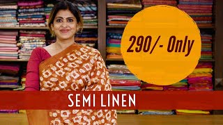 Semi Linen 290₹ Only [upl. by Xuaeb]