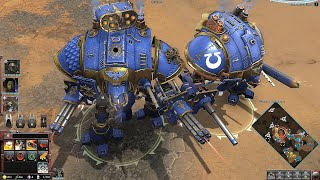 quotWARHAMMER 40K Ultramarines Vs Orks MASSIVE BATTLE Gameplayquot [upl. by Essinger746]