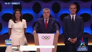 Les JO 2024 sont officiellement attribués à Paris [upl. by Aneehsram842]