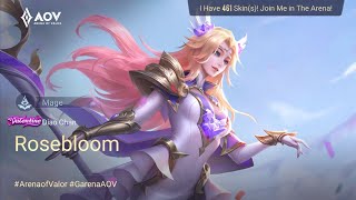 All Skin Preview Diao Chan AOV and Skill [upl. by Nathanil349]