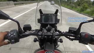 Yezdi Adventure 2024  Top Speed 133KPH  JawaMotorcycles jawa yezdi bsamotorcycle [upl. by Lona258]