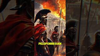 Historys biggest Brutal Peloponnesian War💥shorts historyfacts peloponnese facts [upl. by Fedak]