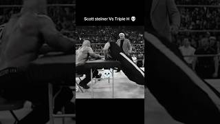 Scott steiner Vs Triple H 💀🫴wwe [upl. by Oalsecnew47]