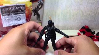 GIJoe Retaliation Ninja Duel Snake Eyes figure [upl. by Jo Ann]