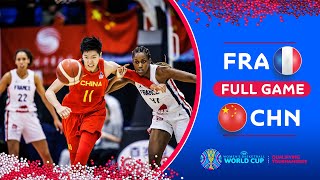 France v China  Full Game  FIBA Womens Basketball World Cup Qualifiers 2022 [upl. by Allimak635]