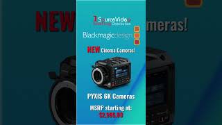 Introducing the NEW PYXIS 6K Cameras from Blackmagic Design [upl. by Egroej]