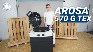 Outdoorchef Gasgrill Arosa 570 G Tex Aufbau 🔥 Schweizer Grillkunst  Hertie [upl. by Ayirp]