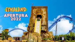 ETNALAND Themepark TUTTO il PARCO 2022 [upl. by Bonnette]