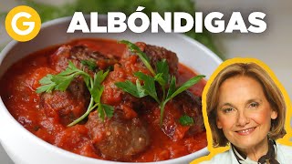 Albóndigas en salsa de tomates RECETA CLÁSICA de Dolli Irigoyen  El Gourmet [upl. by Akemat]