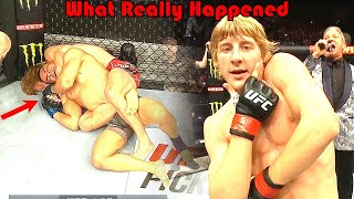 1st RD SUB What Really Happened Paddy Pimblett vs Rodrigo Vargas [upl. by Akimed412]