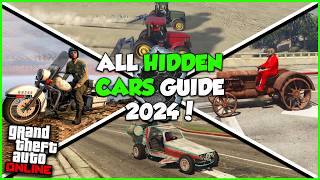 How To Get the MOST RARE Cars in GTA Online  All 33 Secret Vehicle Locations 2024  GTA Online [upl. by Gurevich]