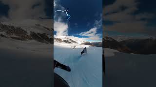 Speed sun and endless mountain views  FIS Snowboard [upl. by Pease]