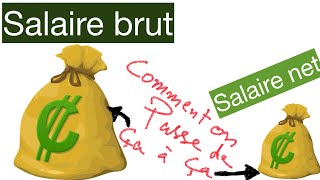 Y a quoi entre salaire brut et salaire net [upl. by Domingo]