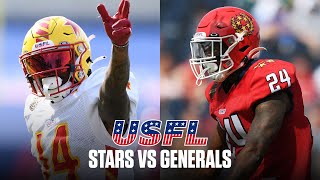 USFL Playoffs  Philadelphia Stars vs New Jersey Generals  Extended Highlights [upl. by Lenra20]