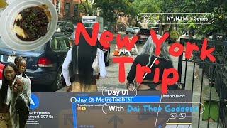 NEW YORKNEW JERSEY TRIP DAY 1 BRUNCH  BROOKLYN BESO VLOG EXPLORING THE CITY [upl. by Tra359]