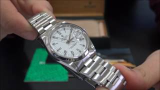 Rolex Date 15200 Stainless Steel Serie P  WatchesGMT [upl. by Orva976]