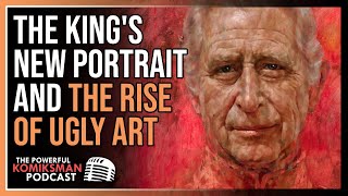 Lets Review King Charles New Official Portrait and RIse of UGLY ART [upl. by Bhayani]