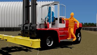 Incident Investigation Young Worker Run Over by Forklift  WorkSafeBC [upl. by Ahseital314]