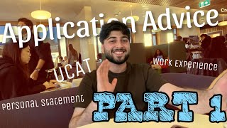 The COMPLETE Med School Application Advice Part 1 Personal Statement UCAT Work Experience  more [upl. by Idnyc]