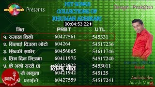 Superhit Songs Collection by Khuman Adhikari  Jukebox  Ashish Music [upl. by Zita]