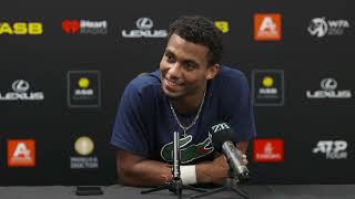 ASB Classic 2024 Arthur Fils post R1 match conference [upl. by Llennol]