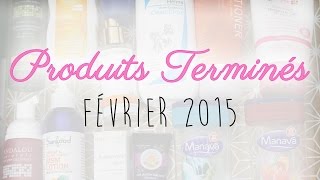 Produits Terminés ★ Février 2015 [upl. by Aicirtal]