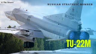 Russian Bomber Tupolev Tu22M  Tu22M3 Backfire shorts The Source [upl. by Ressay755]