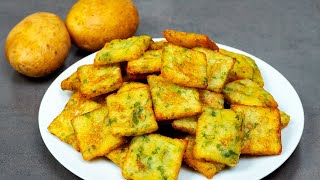 La recette préférée de la famille  Snack de pommes de terre en seulement 15 minutes [upl. by Doloritas602]