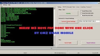 MEIZU m3 note FRP Done With One Click By CM2 [upl. by Johnnie328]