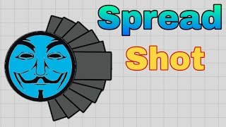 Spread Shot vs Triple Twin vs Penta Shot vs Streamliner vs Sprayer diepio [upl. by Trofmoc]