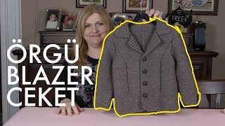 Erkek Çocuklar İçin Beklenen Blazer Ceket  Örgü Modelleri [upl. by Hankins361]