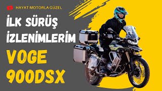 Voge 900 DSX İlk Sürüş  Piyasayı Karıştıracak Gibi  Hayat Motorla Güzel [upl. by Schlenger]