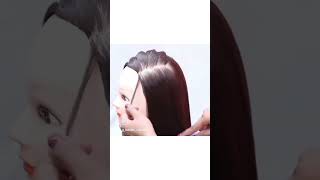 Hair style semple highlookbridalhairlook ytshorts song Viral video [upl. by Nnayr275]