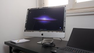 215quot iMac 2011 monitor conversion using native PSU speakers and power button [upl. by Albie]