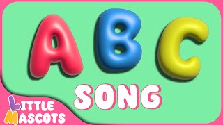 ABC Song  Learn Alphabets  Little Mascots Nursery Rhymes amp Kids Songs [upl. by Harty]