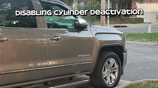 GMC Sierra Generation GMTK2XX Cylinder Deactivation Override [upl. by Hew]