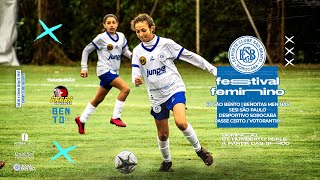 DESPORITIVO SOROCABA X SESI  FESTIVAL FEMININO  SUB 14 [upl. by Adnala]