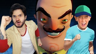 EU ZEREI HELLO NEIGHBOUR JOGO COMPLETO [upl. by Orutra]