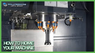 How to Home Your Milltronics CNC Machine  Milltronics Tutorial [upl. by Arema974]