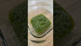 Salsa Pesto con Albahaca Fresca😋 food cheffood tecnica cooking chefrecipes recipe albahaca [upl. by Fantasia]