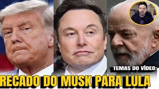 5 MUSK PARTE PRA CIMA DE LULA APÓS PROVOCAÇÃO DA JANJA LULA EM DESESPERO [upl. by Dowell]