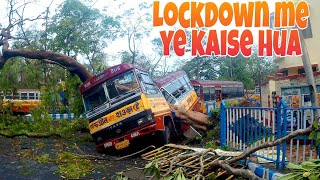 Super Cyclone Amphan hits Kolkata Badly Can we survive [upl. by Hars]