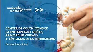 Cáncer de colon Conoce la enfermedad Qué es principales cifras y 1º síntomas de la enfermedad [upl. by Schechinger433]