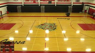 Odessa High School vs Harrisonville High School Mens Varsity Basketball [upl. by Hildegard]