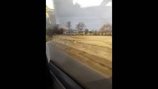 Near Cupar onboard Stagecoach Fife Plaxton Elite 54106 on route X54 for Edinburgh bus station [upl. by Isborne658]