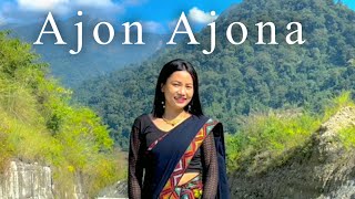 Ajon Ajona cover dance mising video song  Angel mili [upl. by Willms642]